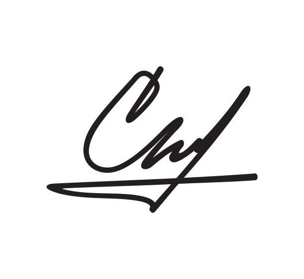 摘要字母c签名模板图片下载