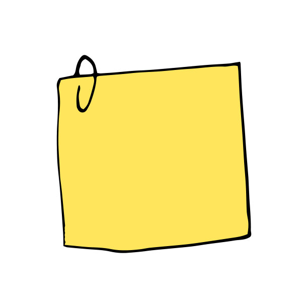 用回形针记事本页记录笔记图片下载