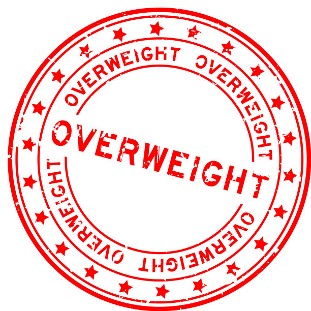 垃圾红色超重字与明星图标圆图片下载