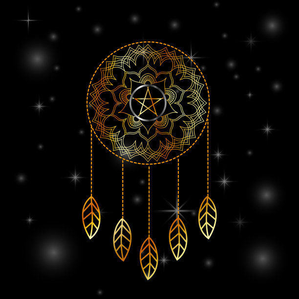 神秘的双手捧着满月表演图片下载