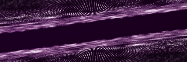 摘要辐射网格背景。未来主义声音粒子的光芒。流量双数字结构。3 d渲染。图片下载