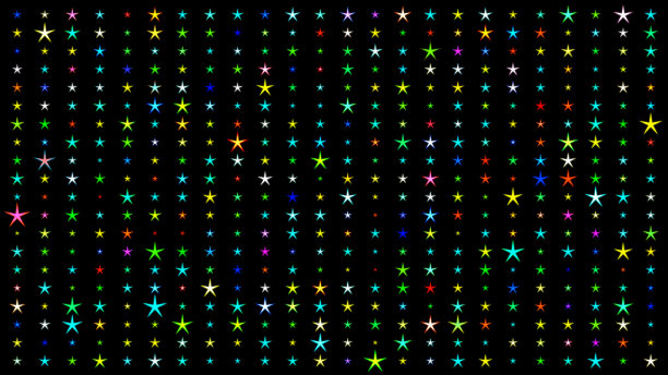 摘要彩色led星星闪烁背景图片下载