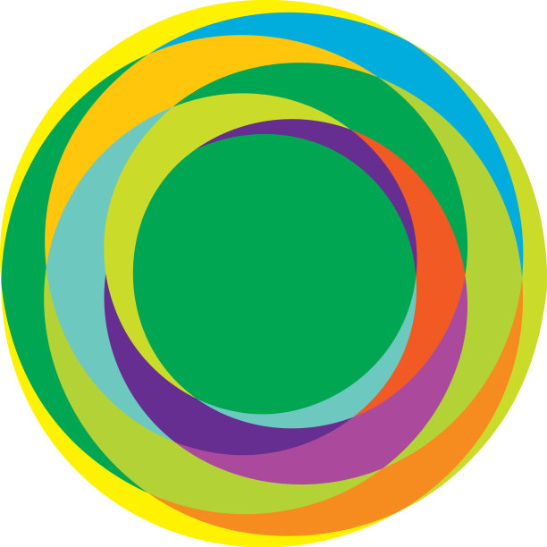 随机同心圆圆形抽象图片下载