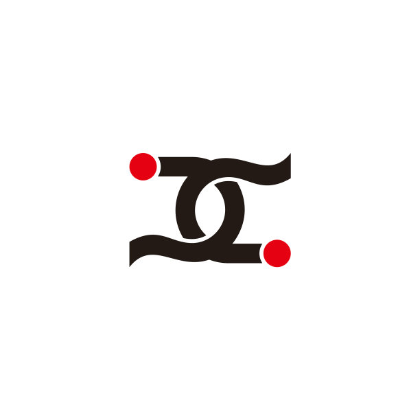 字母CC点重叠线标志图片下载