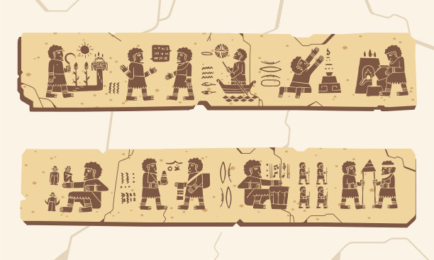 古老的象形文字文物告诉我们图片下载