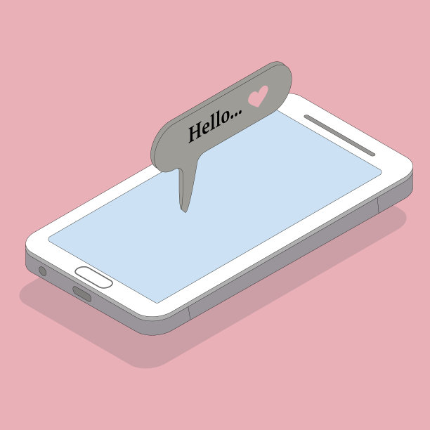 带有黑屏模型的现代智能手机图片下载