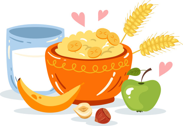 早上的早餐图片下载