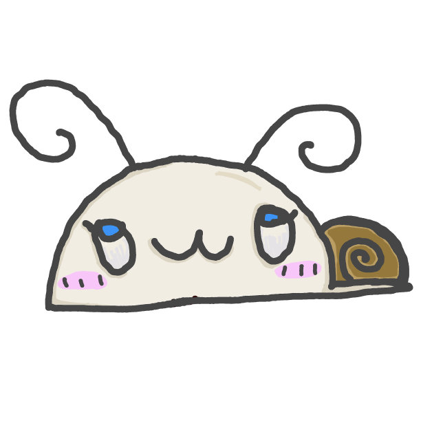 可爱的卡通动物蜗牛孤立在白色背景，插图。图片下载