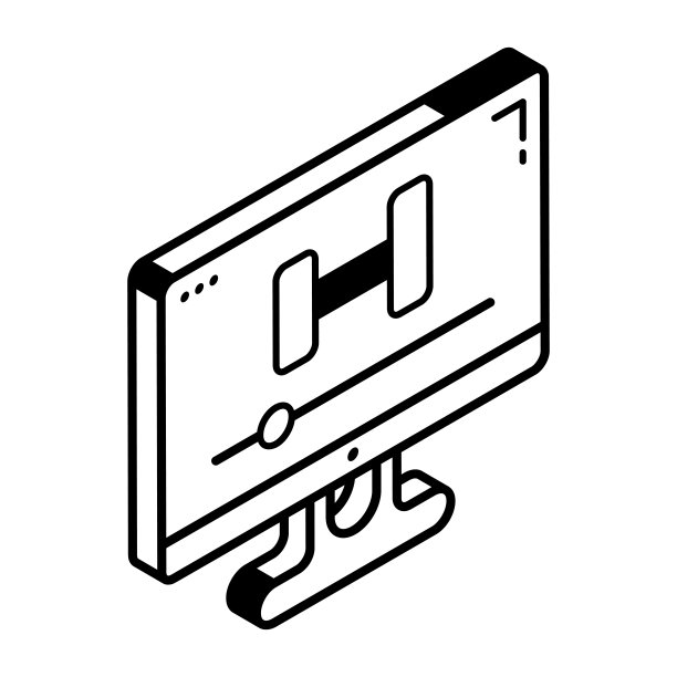 在线健身房的现代线条图标图片下载