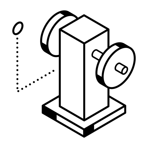 展示健美概念的等距图标图片下载