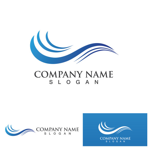 水波图标矢量图片下载