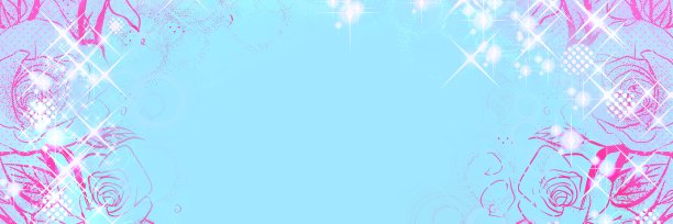 宽尺寸钢笔绘制插图70年代的女孩卡通玫瑰盛开和花瓣跳舞。图片下载