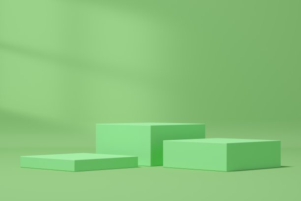 抽象的背景。模拟产品展示场景。三维渲染图片下载