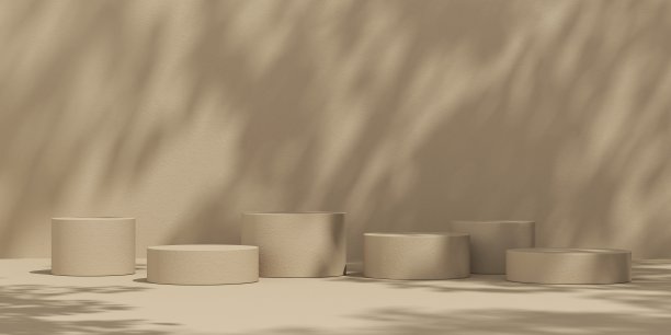 抽象的背景。模拟产品展示场景。三维渲染图片下载