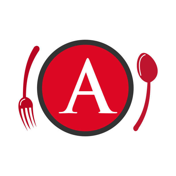 餐厅标志的字母，餐厅标志的字体图片下载