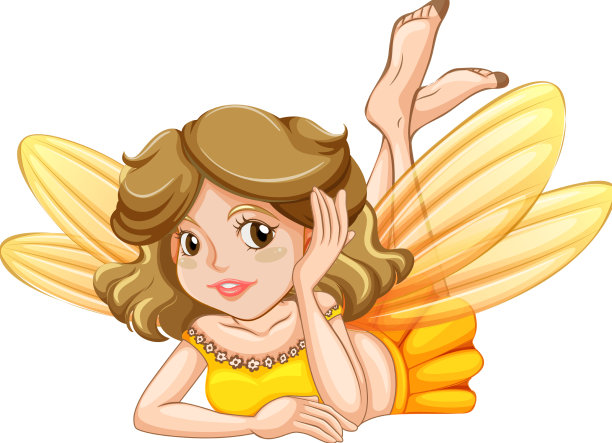 白底美女仙女图片下载