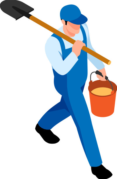 农民等距图标图片下载