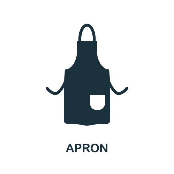 围裙图标单色简单围裙图标为图片下载