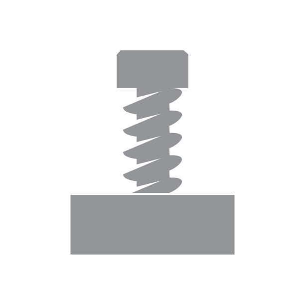 黑色螺丝标志图片下载