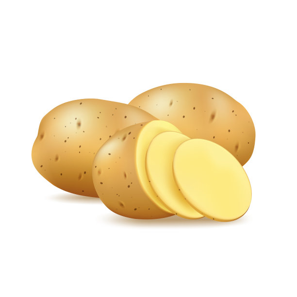 生土豆切成片图片下载