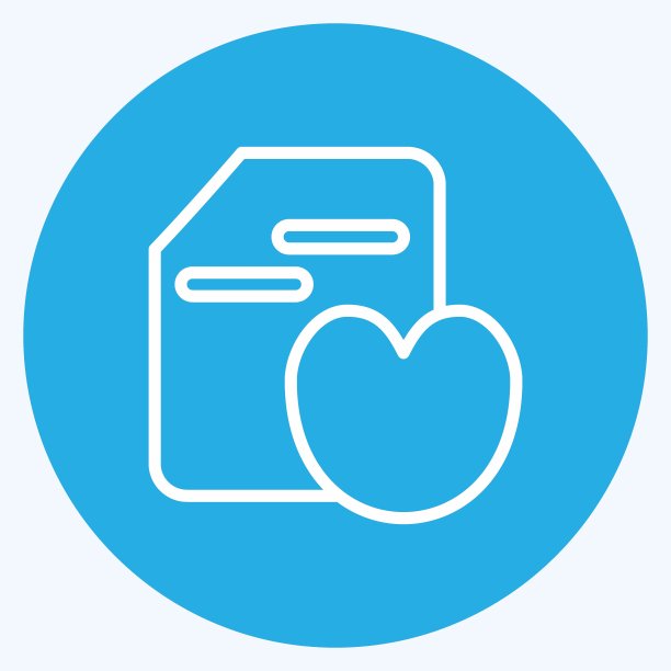 图标的饮食。适合健康的象征。蓝眼睛的风格。简单的设计可编辑。设计模板向量。简单的说明图片下载