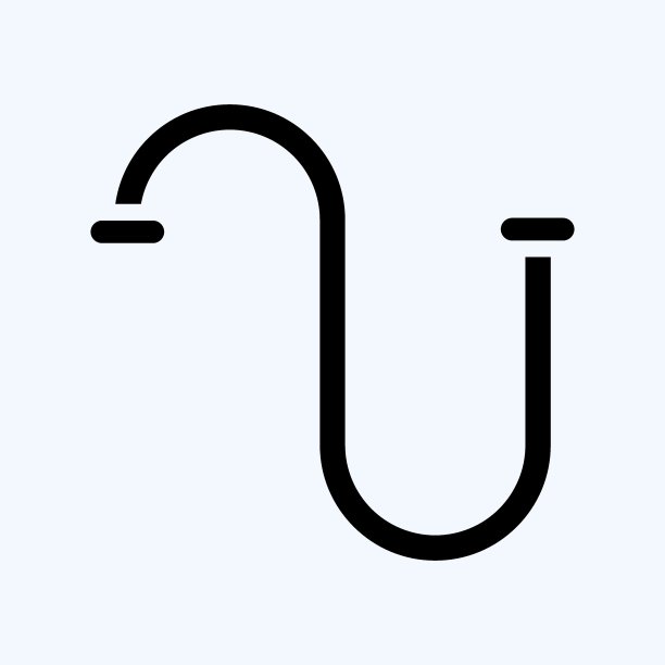 图标下水道清洗。适合儿童的标志。字形风格。简单的设计可编辑。设计模板向量。简单的说明图片下载