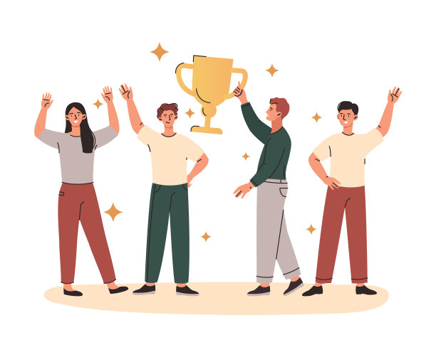 成功的团队合作观念图片下载