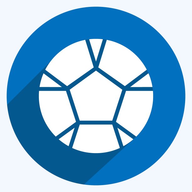 图标的运动。适合教育符号。长长的阴影风格。简单的设计可编辑。设计模板向量。简单的说明图片下载