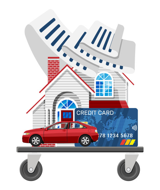 购物车带商品的生活费用图片下载