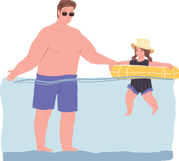 扁平的卡通人物一起做运动图片下载