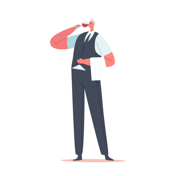 品酒师品酒概念专家男性图片下载