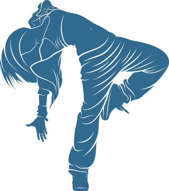 舞者嘻哈设计模板街头舞者图片下载