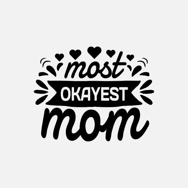 母亲节印刷标语设计图片下载