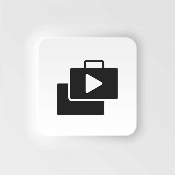 袋，市场，商店neumorphstyle矢量图标。来自UI概念的简单元素说明。袋，市场，商店neumorphstyle矢量图标。金融概念矢量插图。图片下载