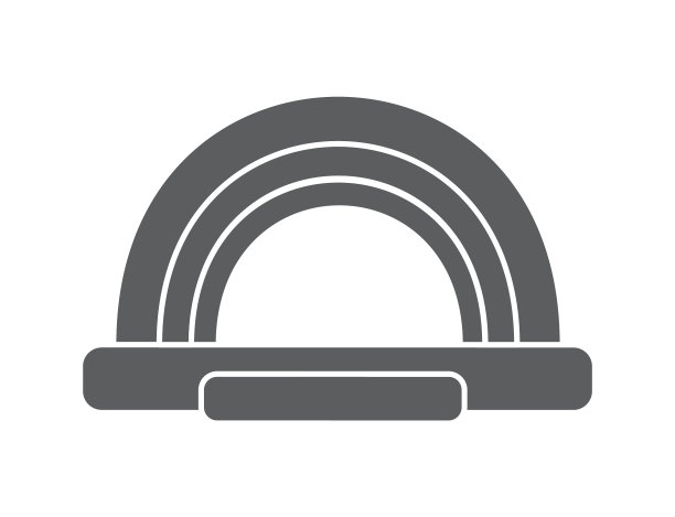 充气城堡和充气塔的设备图片下载