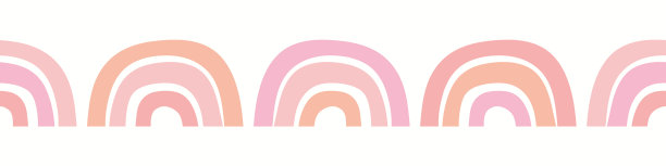 彩虹背景边界无缝重复图片下载