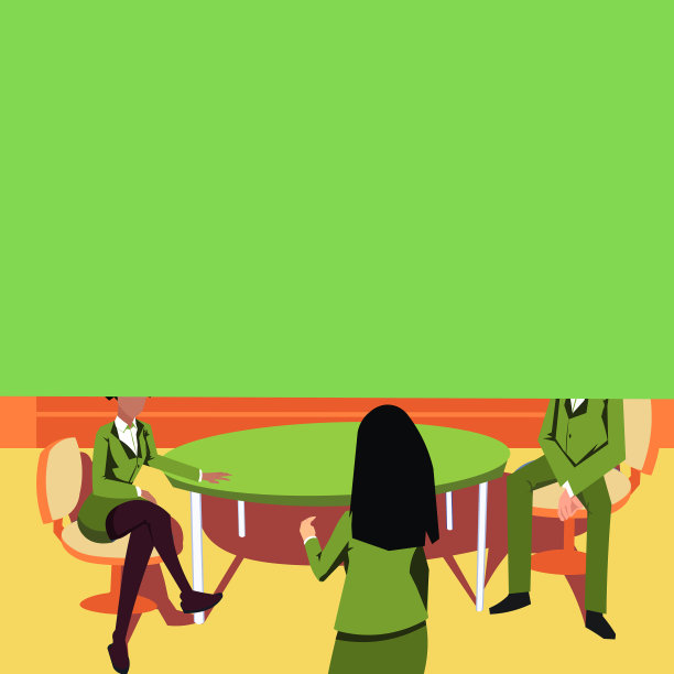 三个同事正在开办公室会议图片下载