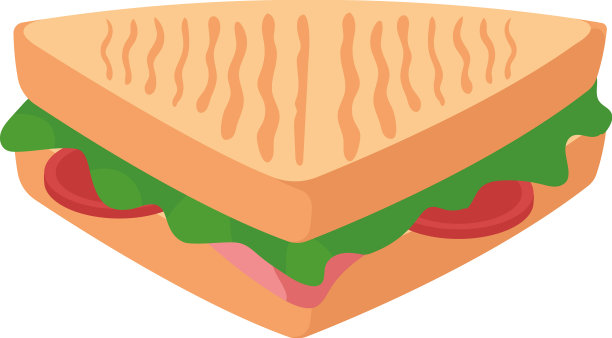 美味的三明治食品图片下载