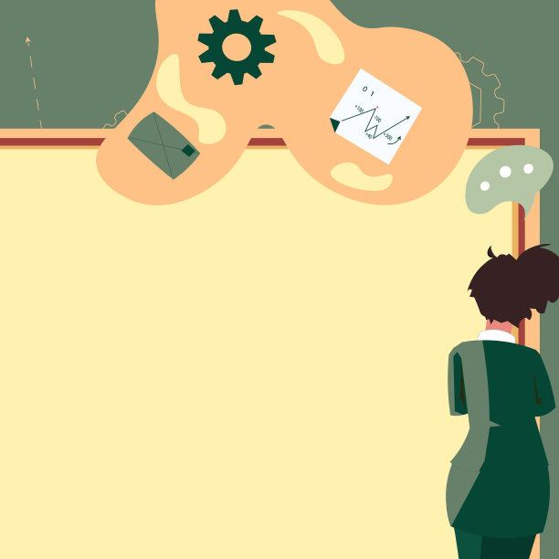 西装革履的女商人正在做财务报告图片下载