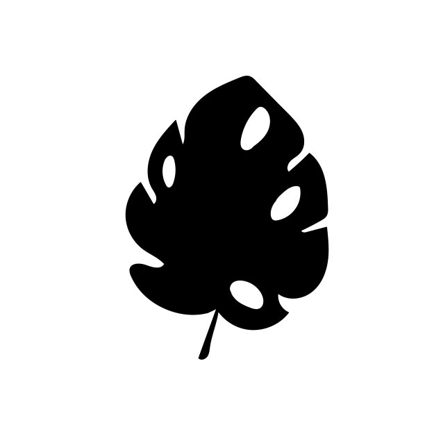 孤立的黑色剪影怪物枝图片下载