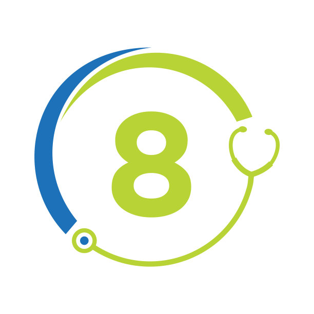 医疗标志医生和医疗标志上图片下载