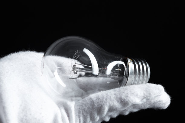 爱迪生灯泡关闭。图片下载