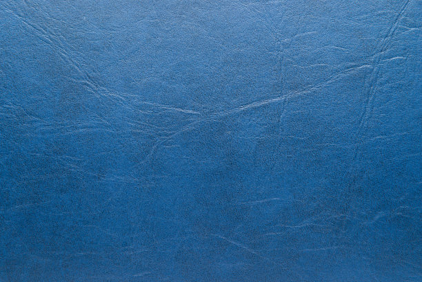 空白蓝色合成皮革的皮肤背景。图片下载