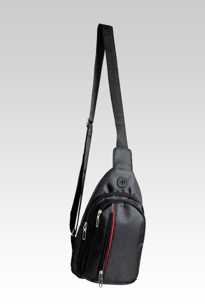 男士三角肩包。图片下载