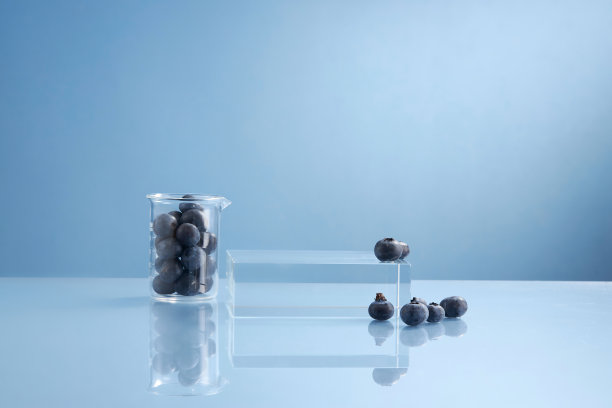 利用实验室设备和透明平台对蓝莓提取物进行研究，开发天然蓝莓护肤保健产品图片下载