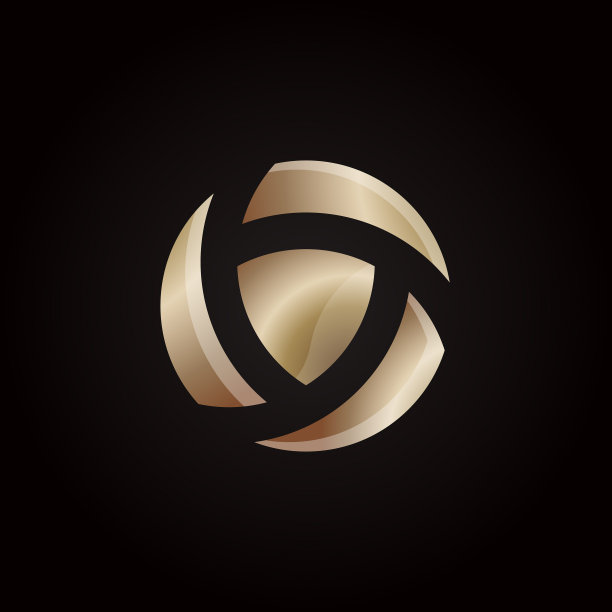 圆形和盾形标志设计图片下载