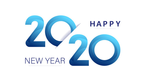 2020年新年insta风格横幅模板图片下载