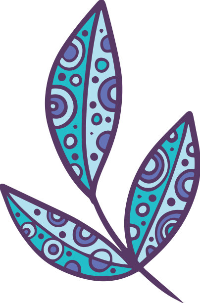 手工绘制的分支孤立在白色背景图片下载