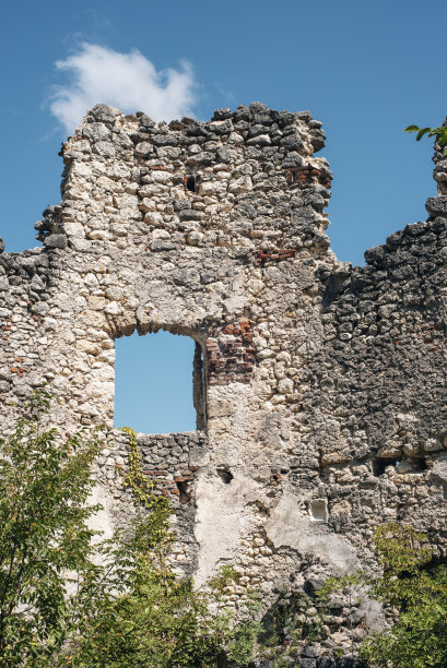 克罗地亚萨莫博古城遗址图片下载