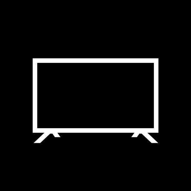 Led电视图标Led电视液晶图标图片下载